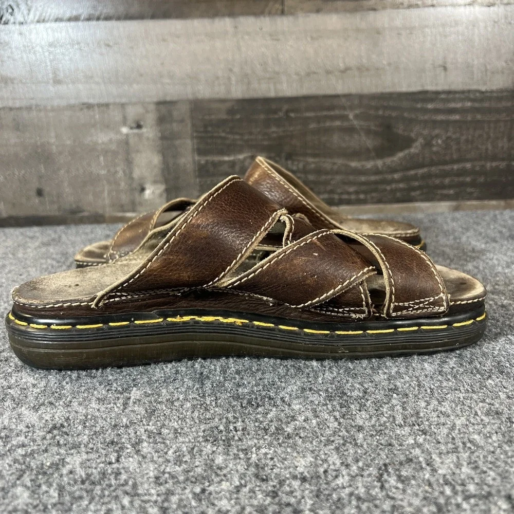 Vintage Dr. Martens England Leather Fisherman Chunky Sandals Y2K 90's Mens 11